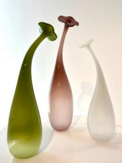 Lilt: Avocado Green, Aubergine, Cloudy Sky